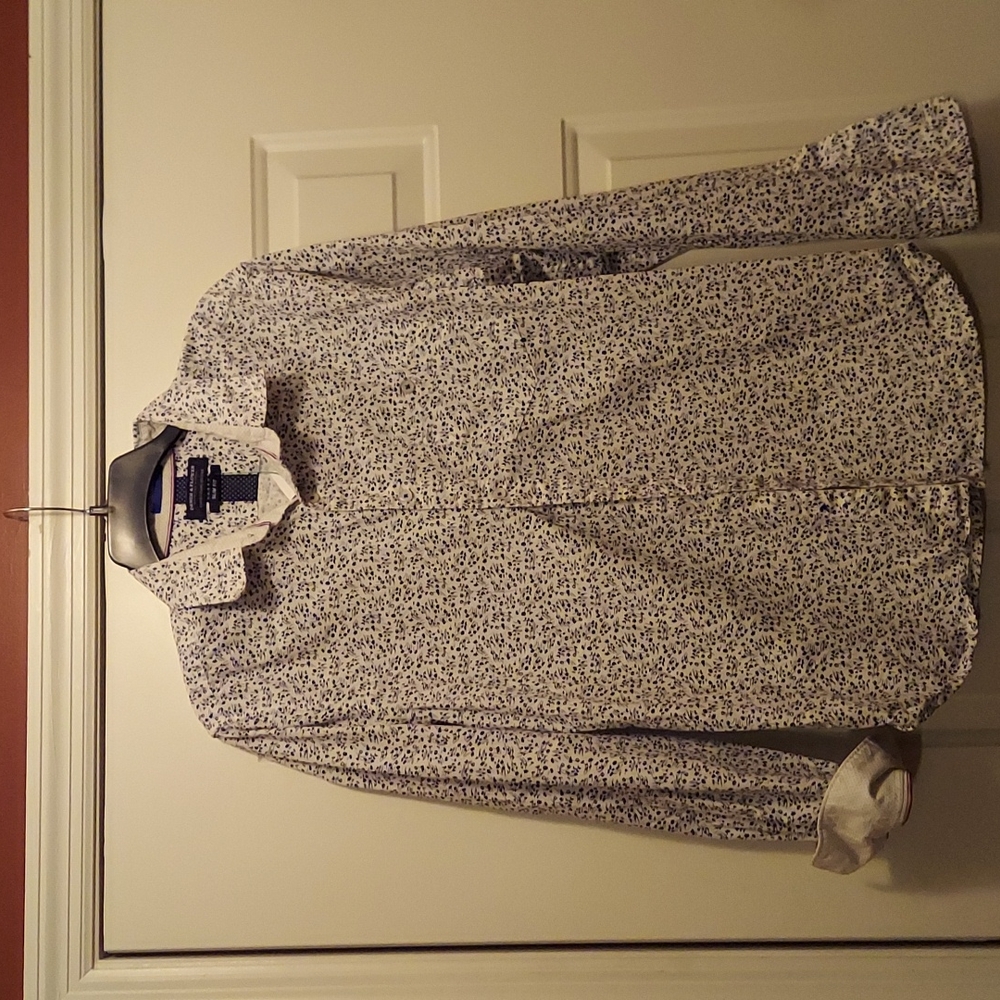 Men's Denim and Flower shirt
